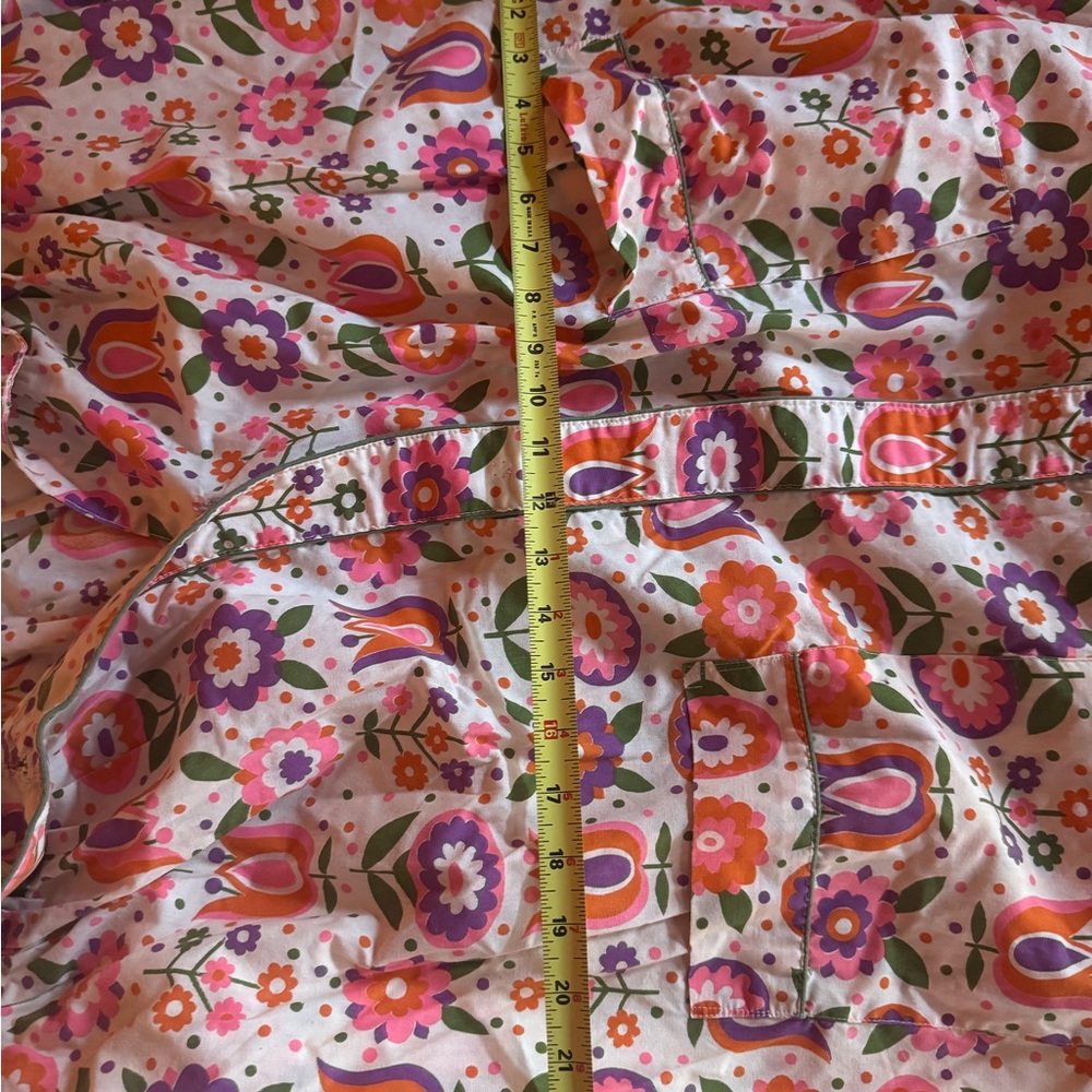 Floral Patterned Button-Up Dress - image 6